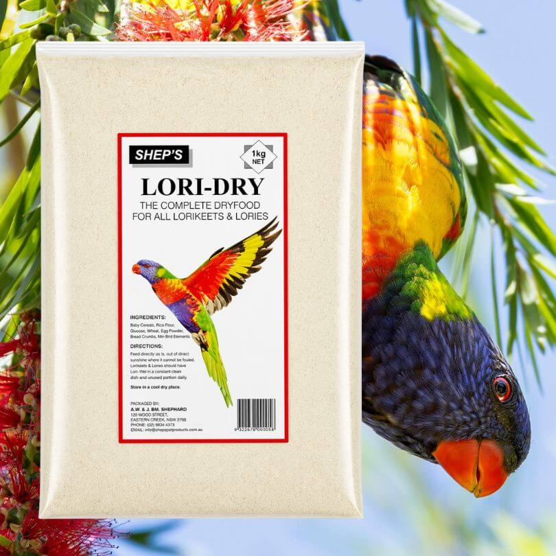 Sheps Lori Dry Mix – STUJ Pet Products