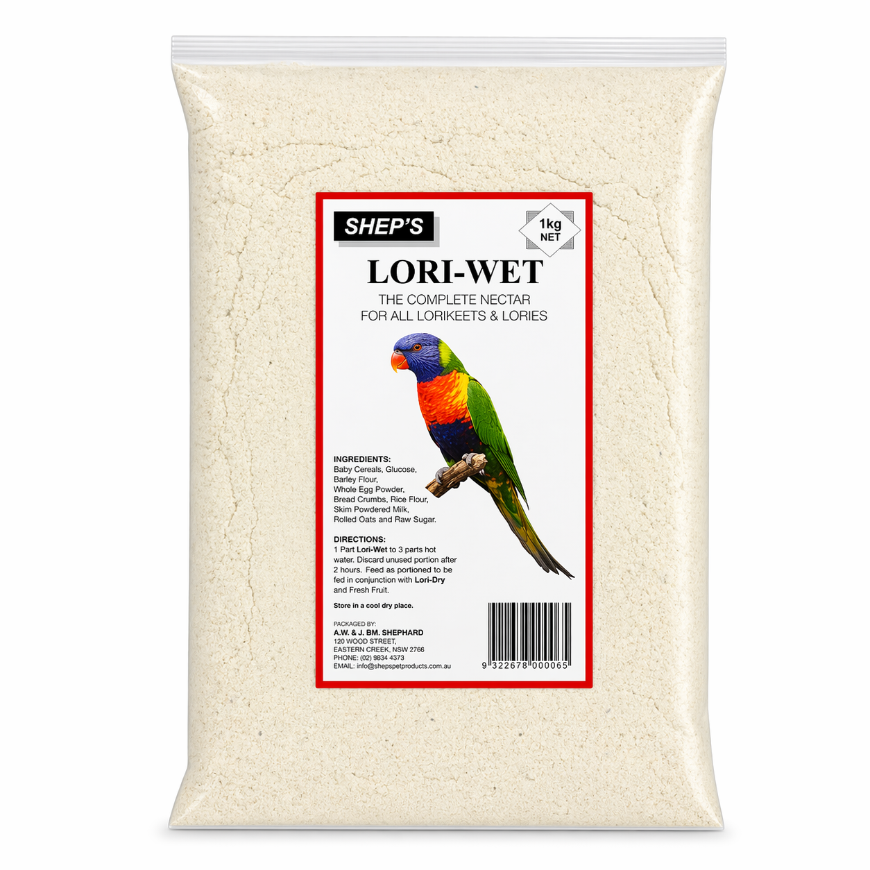 Sheps Lori Wet Mix