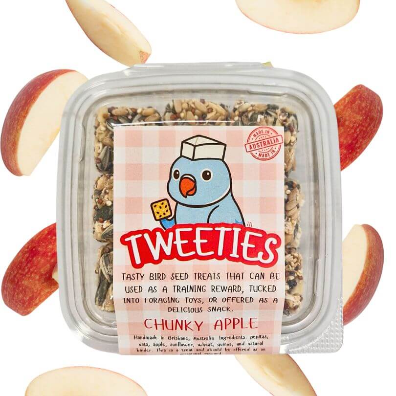 Tweeties Chunky Apple Bird Treats